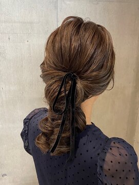 エイミー 伏見店(aemii) 大人っぽくボリュームをだしたい!韓国風コロネ巻き