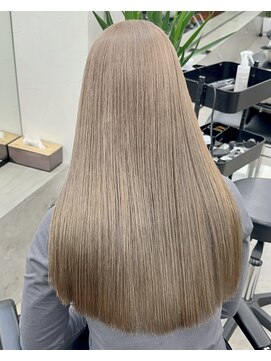 ソソ(soso) ハイケアブリーチ×ミルクティーグレージュ