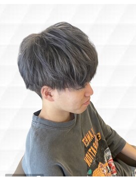 オーシャンヘアリゾート(Ocean hair resort) シルバーグレージュ×マッシュ