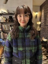 トレンチ(TRENCH)&nbsp;《TRENCH Riku》パーマスタイル　スパイラルパーマ　前髪パーマ