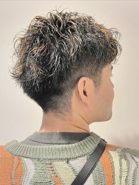 レセ 南柏店(Laissez) メンズハイライトカラースタイル/スパイラルパーマ/メンズパーマ