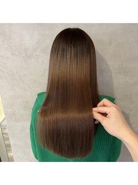 メルバイグラフ 梅田(mel by GRAFF) 「縮毛矯正で叶える理想のストレートヘア」