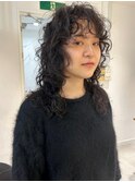 ウルフパーマ　グランジパーマ　レイヤー