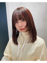 ジョエミバイアンアミ(joemi by Un ami) フェイスレイヤー/顔周りレイヤー/ブラウンカラー