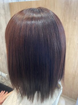 エヌアンドエー せんげん台店(N&A) うる艶　髪質改善　ミディアム　透明感カラー