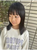 【hair salon W】キッズ外ハネボブ