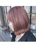 イルミナカラー/カラー/ピンクベージュ/ピンクカラー