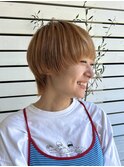 ショートウルフ/アプリコットオレンジ