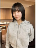 イメチェン//ボブ/滋賀ショート/フルバング/似合わせカット/草津