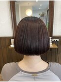 髪質改善縮毛矯正でつるんとまとまるボブへ☆