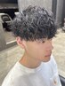 メンズカット + 特殊パーマ + トリートメント   ￥15000  