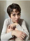 20代30代40代レイヤーカットショートウルフカットアンブレラカラ