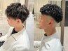 【代表/松崎限定】 メンズカット＋パーマ+ナノバブル ￥18500