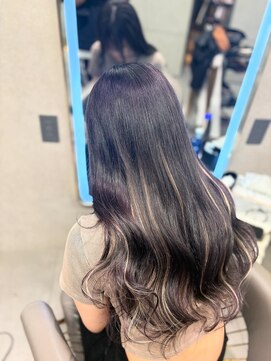 ニーナ ビューティーサロン(NINA Beauty Salon) ディープラベンダーグレージュ！