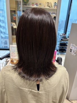 エムプラス センター北(M.plus) ナチュラル縮毛矯正外ハネロブ