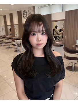 アッシュ 新杉田店(Ash) レイヤーカット×ヨシンモリ×オリーブベージュ