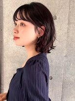 ラフ フロム ガーデン(Laf from GARDEN) ボブ/パーマ/暗めカラー/前髪カット/韓国風/レイヤー