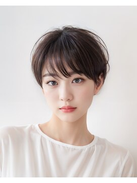アグ ヘアー ネスト 茨木店(Agu hair nest) 大人ショートボブ 20代30代40代ヘア 小顔 大阪クビレ茨木