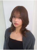 レイヤーミディアムヘア