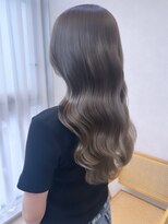 トレヘアー 京都 烏丸(tRe hair)&nbsp;グレージュ/透明感カラー/レイヤー/小顔カット/韓国