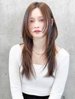 ニューヨークニューヨーク 垂水店(NYNY)&nbsp;韓国風ｘシースルーバングｘエギョモリｘタンバルモリｘレイヤー