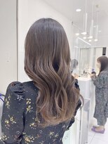 トニーアンドガイ 青山店(TONI & GUY)&nbsp;シアーカラーセミディ魅力倍増カールダークアッシュ