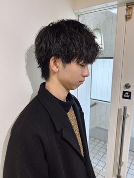 【ZEST中野/Hikaru】メンズ/ツイスパ/マッシュ/学割◎