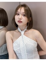 ロンドガーネット 池袋(Lond garnet)&nbsp;マロンベージュ/ボブ/前髪/レイヤー/小顔/髪質改善/縮毛矯正池袋