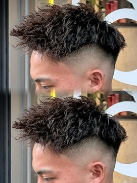 トップバイスリーナイン(TOP by THREE NINE) フェード×ツイストパーマ
