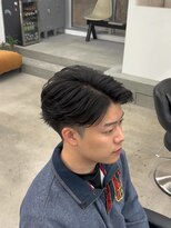 テンション(tension)&nbsp;メンズカットフェザーパーマニュアンスパーマ眉毛カット札幌大通