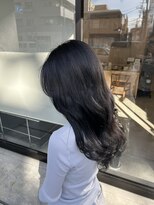 ジジバイモップス(jiji byMOPS)&nbsp;暗髪寒色カラー