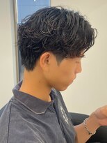 エルマーク 堺東(L-MARK)&nbsp;波巻きツイスパ/サーフカール/メンズ/men's/メンズサロン/眉毛