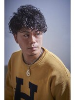 エルエフェ(EL JEFE)&nbsp;【無造作スパイラルパーマスタイル】［東中野］［落合］［床屋］