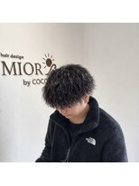 ミオール バイ ココ(MIOR by COCO)&nbsp;メンズ刈り上げ縦落ちツイストスパイラル