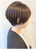 乾かすだけでまとまる朝楽時短ショートボブ