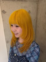 キャンバスアニュー 川崎(canvas anew.)&nbsp;イエローヘア　レイヤーカット