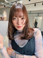 シンス 銀座(since)&nbsp;小顔似合わせカット/レイヤーカット/ミルクブラウン【銀座駅】