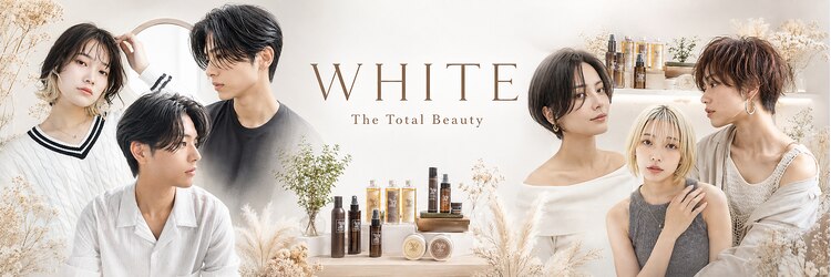 ホワイト ザ トータルビューティー(WHITE The Total Beauty)のサロンヘッダー