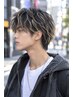 【ryo指名限定】メンズカット&メッシュハイライト＆カラー 指名込￥11000