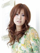 ファースト 仙台店(first) ふんわりカールでフェミニンなかわいらしいスタイル