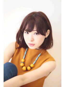 ヘアーサロン クスキ(hair salon KUSUKI) さりげなハイライトのお洒落ボブ！