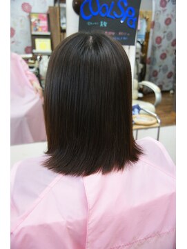 チチカカ(chichikaka) 営業ビフォーアフター、*伸ばしかけ*chichikaka縮毛矯正