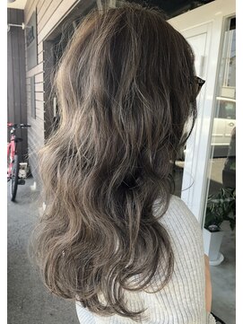 バベル(BABEL Hair Design) 【BABEL】アッシュグレー＠大生真吾