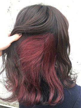 レーヴ(Reve) pink red インナーカラー【レーヴ】