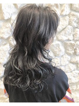 モアナ バイ ヘッドライト 沖縄豊見城店(Moana by HEADLIGHT) パーマ#アッシュ#レイヤー#大人かわいい