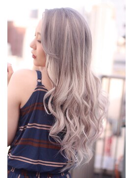 カプセル シンジュク(CAPSULE) ☆CAPSULE☆グレージュヘア&ハイライト シールエクステ