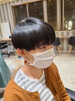 ヘアサロン フラット(hair salon flat) マッシュショート黒髪暗髪ツヤ髪メンズハリウッドトリートメント