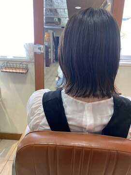 テトラ バイ ネオリーブ 横浜西口店(tetra by neolive) ぷつっと切りっぱなしロブ