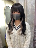 #名古屋#栄#プルエクステ#インナーカラー#シルバー#ハイトーン