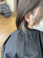 ヘアーサロン カラー 色彩店(COLOR)&nbsp;インナーブリーチホワイトベージュ